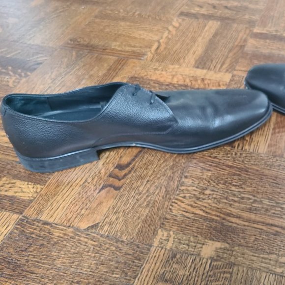 Salvatore Ferragamo Black Lace-Up Size 10.5D Made In Italy main image 8